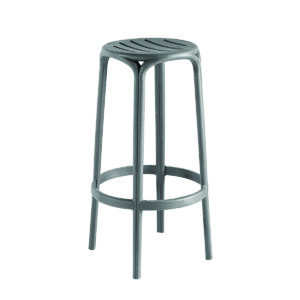 Banqueta Alta Cannes Chumbo