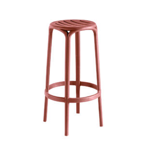 Banqueta Alta Cannes Terracota