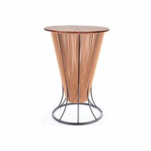 Mesa Alta Itália Tampo Madeira